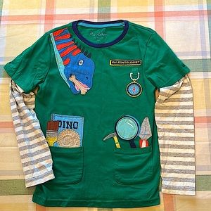 Mini Boden tee, size 8-9Y, never worn